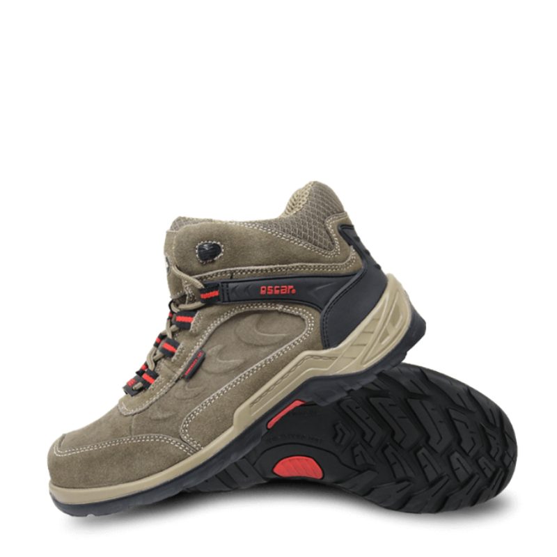 Oscar “Explorer” 127 Olive Metal Free Mid Cut Safety Shoe - Image 3