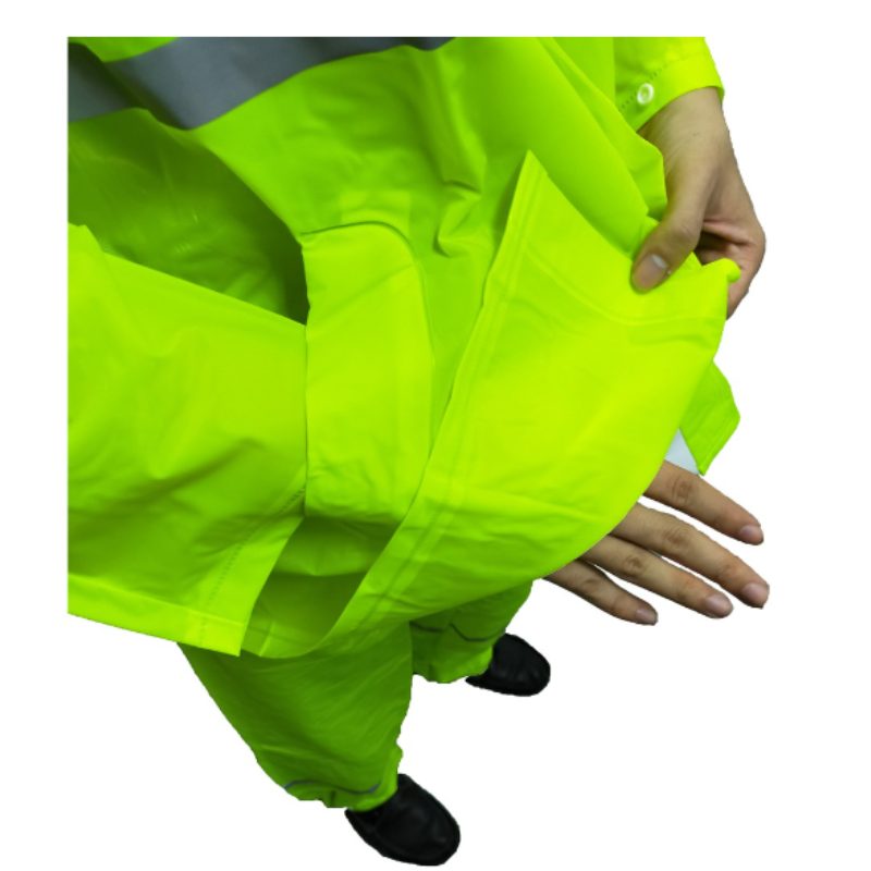 Reflective Raincoat - Long Jacket - Image 4