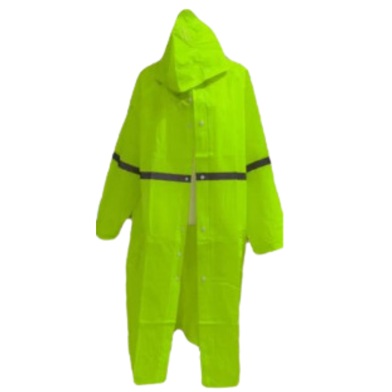 Reflective Raincoat - Long Jacket - Image 2