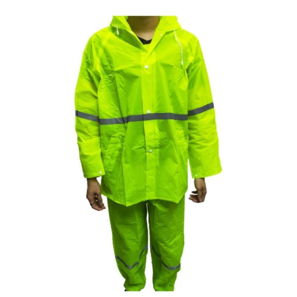 Reflective Rainsuit - Jacket + Pants Set
