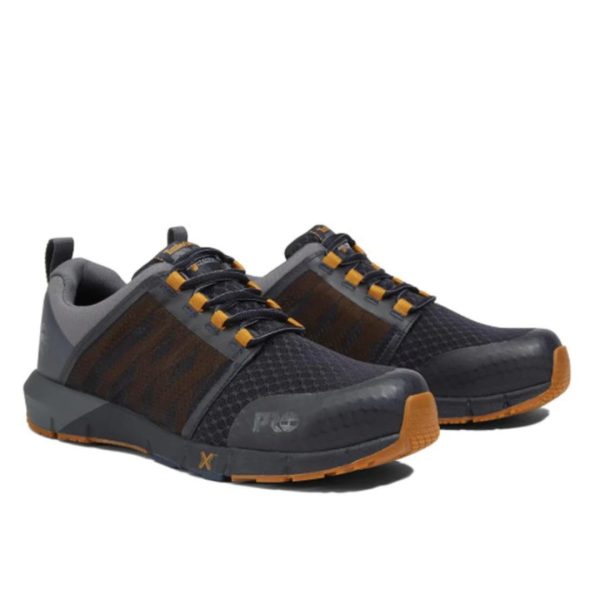 Timberland PRO Berkley Men's Safety Work Slip-Ons Grey/Yellow - 2024 New 4 Wide main image 0