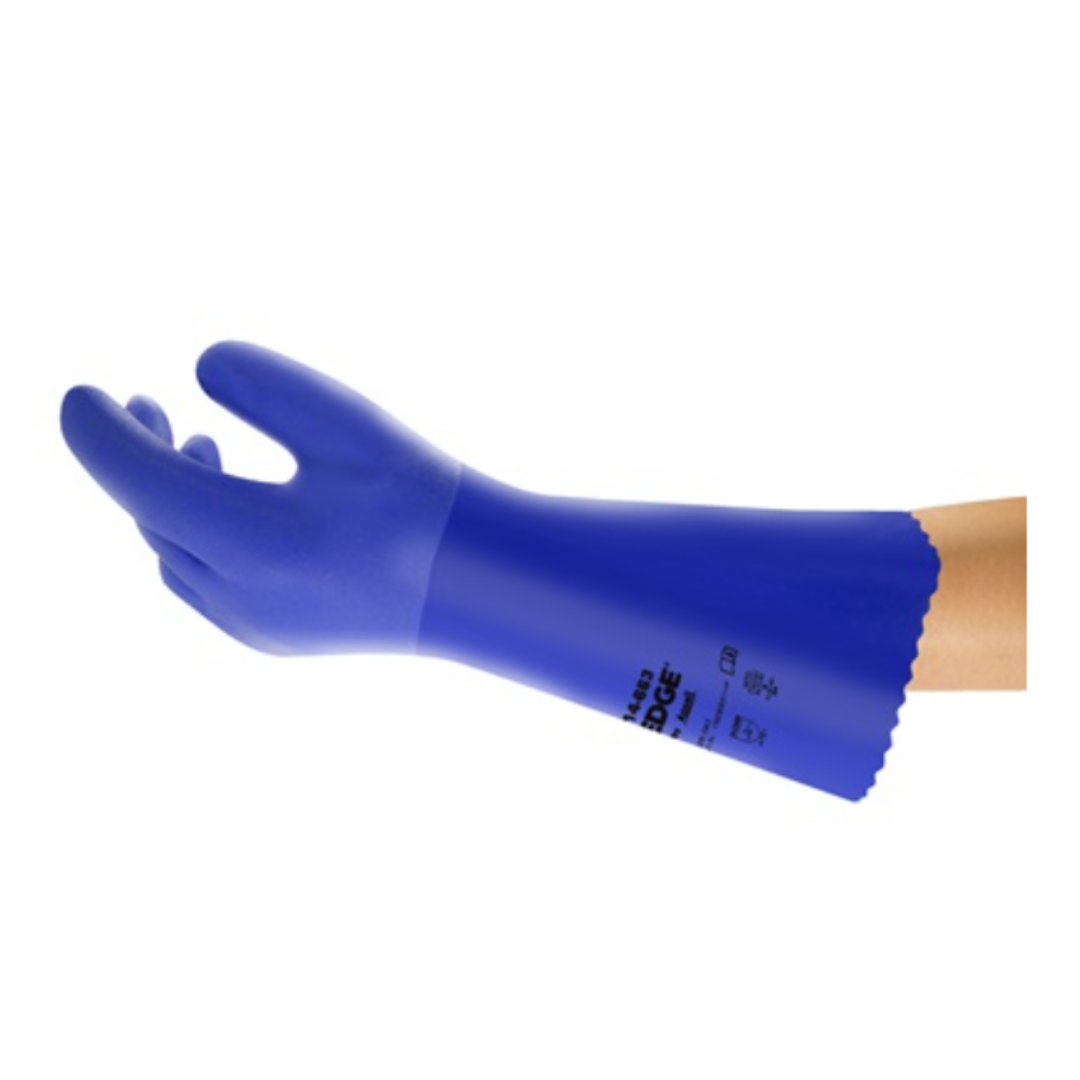 Ansell EDGE® 14-663 Medium-Duty PVC Work Gloves - Image 2